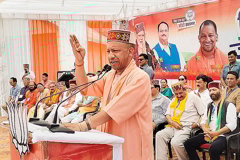 Adityanath campaigns in HP